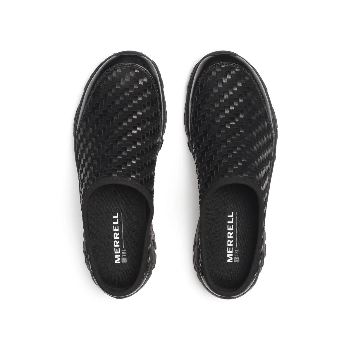 Merrell 1TRL Moab 2 Slide Leather Woven Unisex product view 3 — Black
