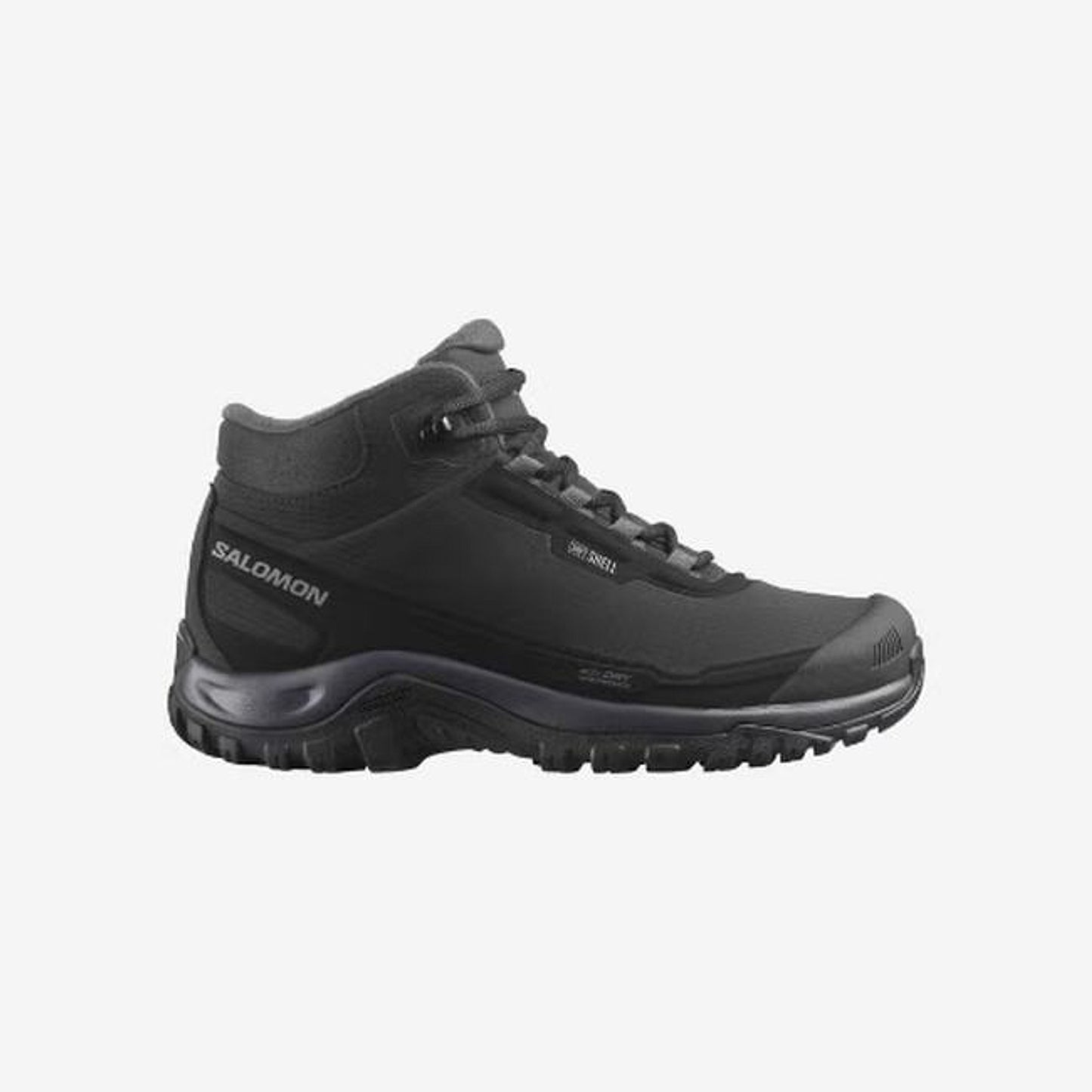 Salomon Shelter Waterproof Women - side view - Grey