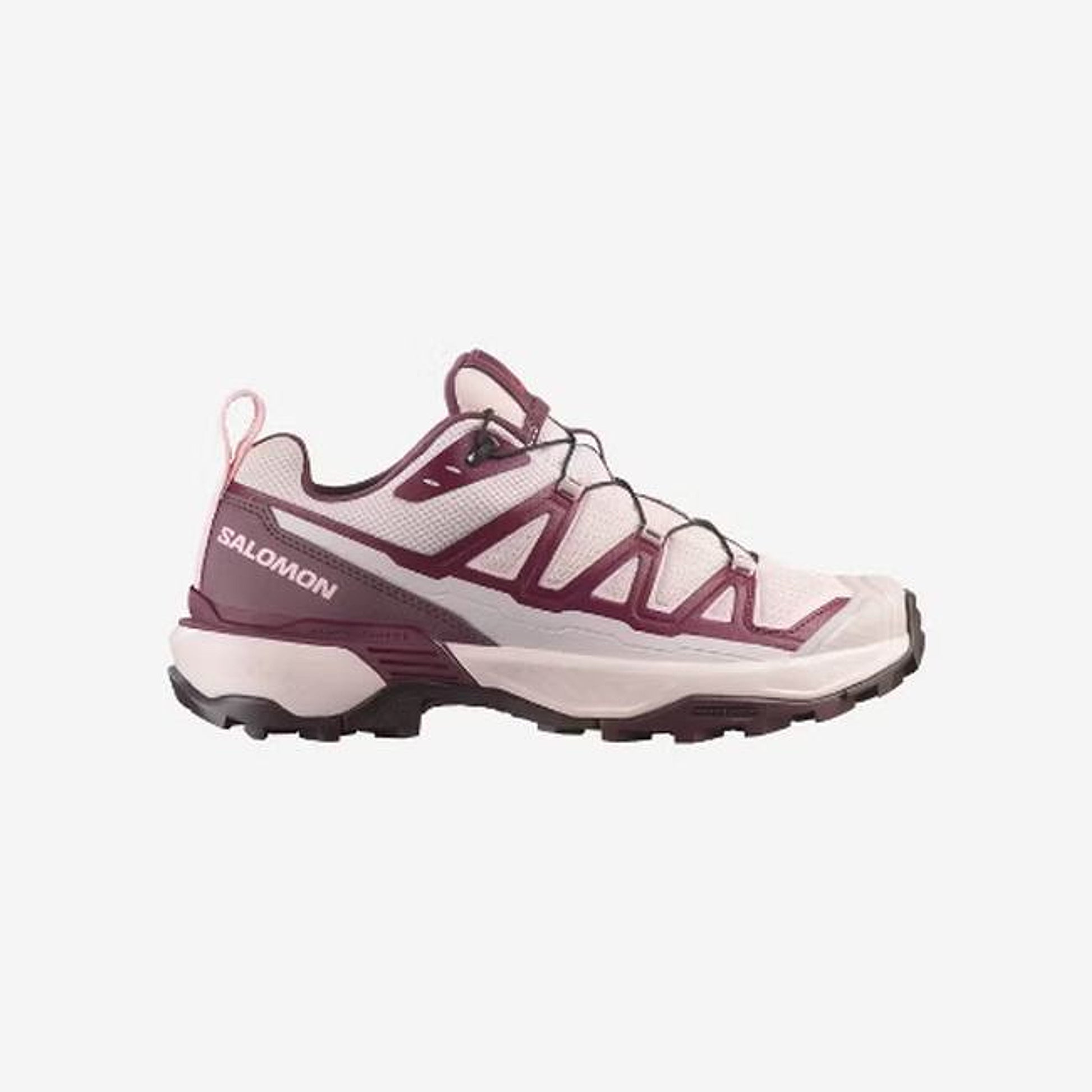 Salomon X Ultra 360 Edge Women - side view - Burgundy