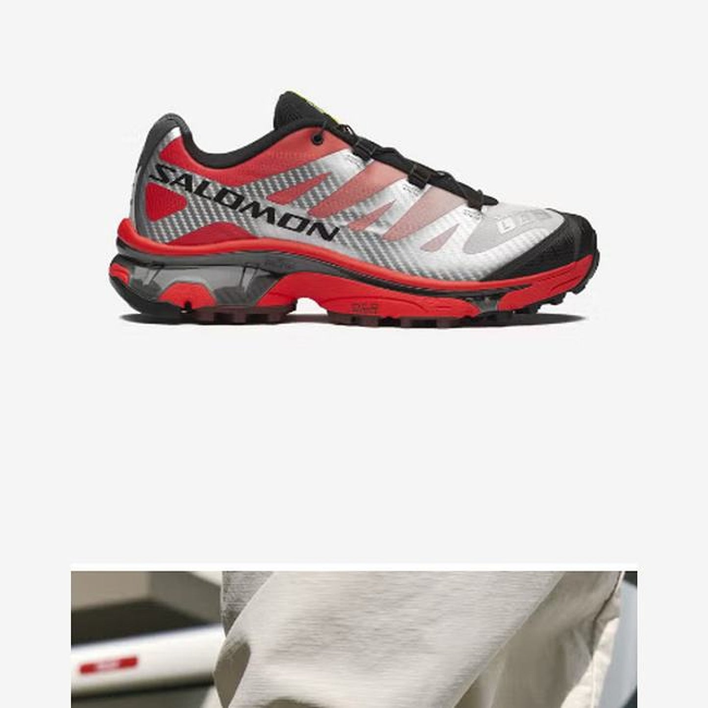 Salomon XT-4 OG - side view - Red