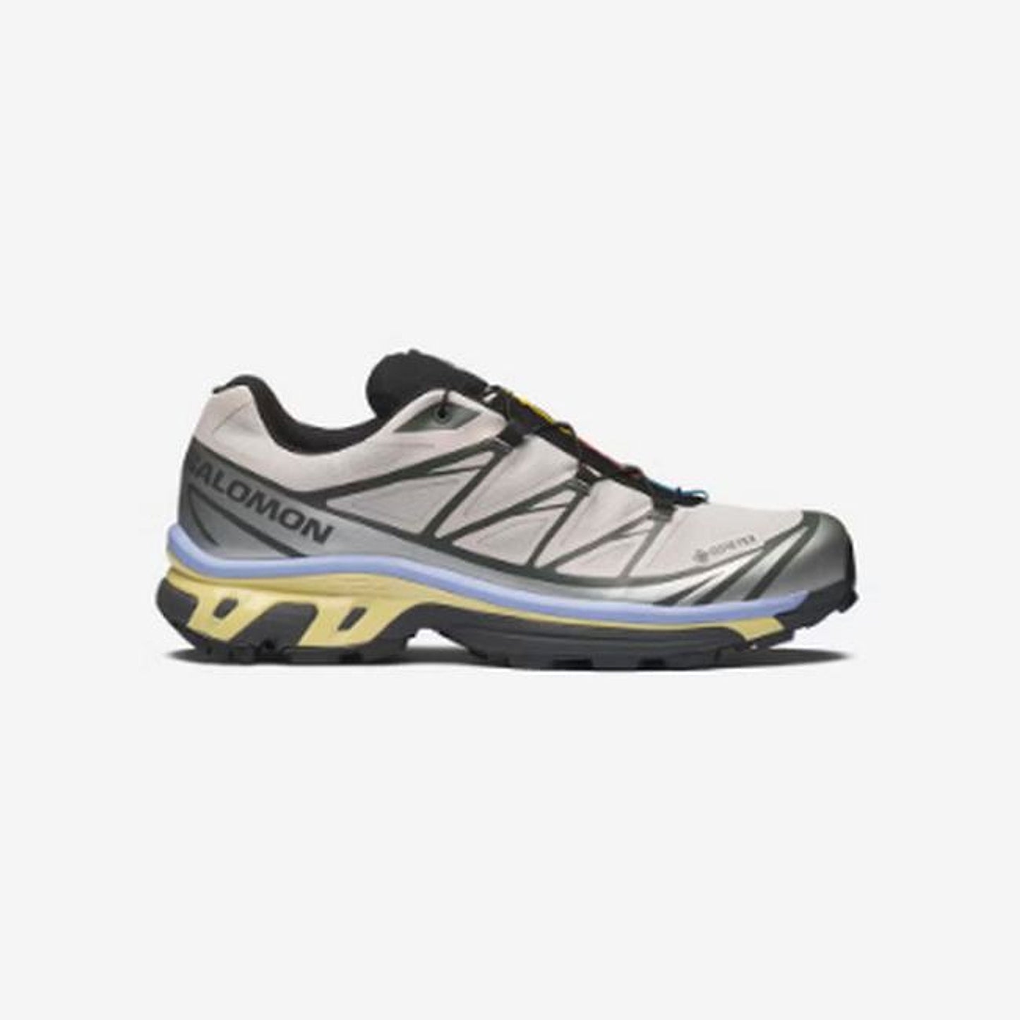 Salomon XT-6 GORE-TEX - side view - Silver