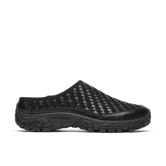 Merrell 1TRL Moab 2 Slide Leather Woven Unisex product view 1 — Black