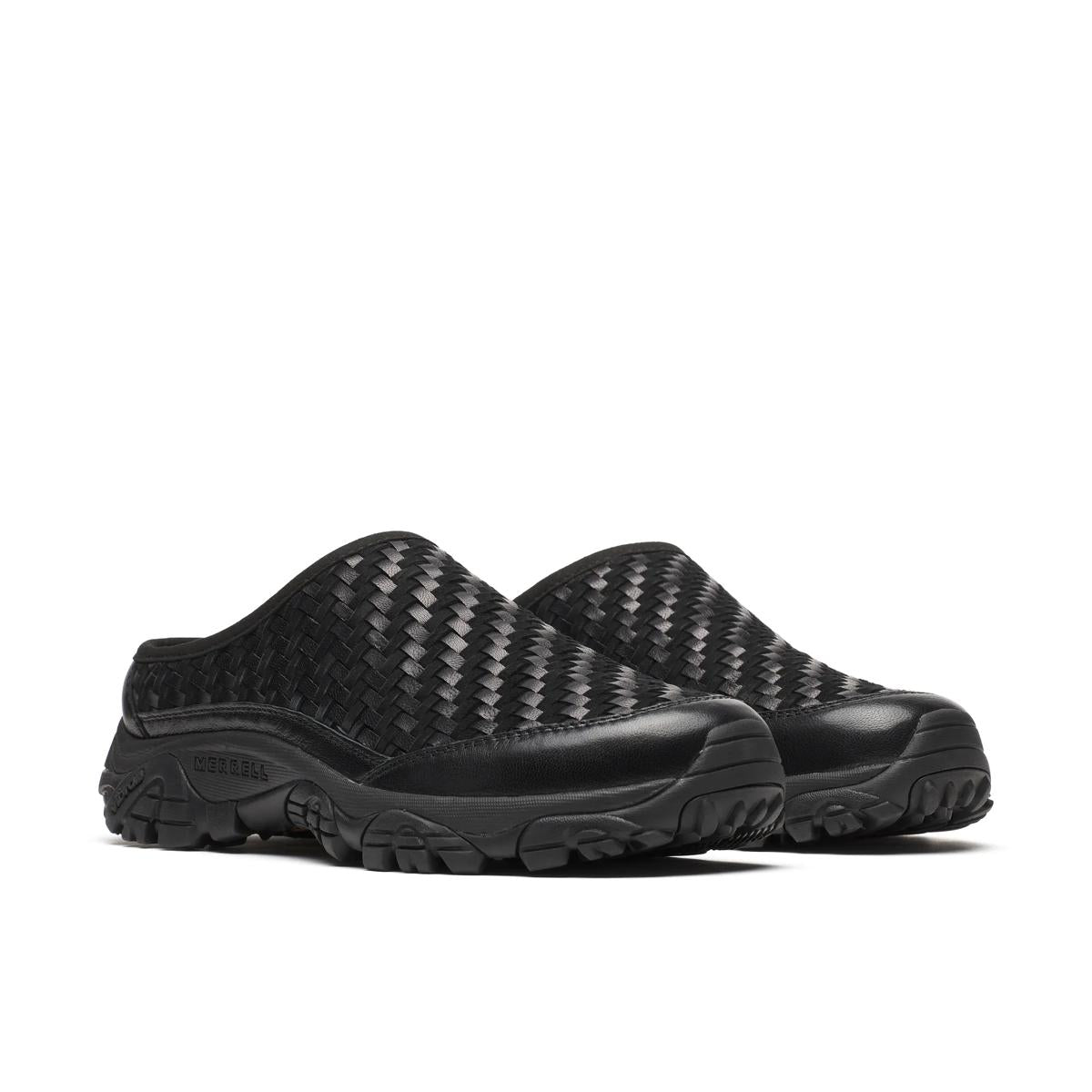 Merrell 1TRL Moab 2 Slide Leather Woven Unisex product view 2 — Black