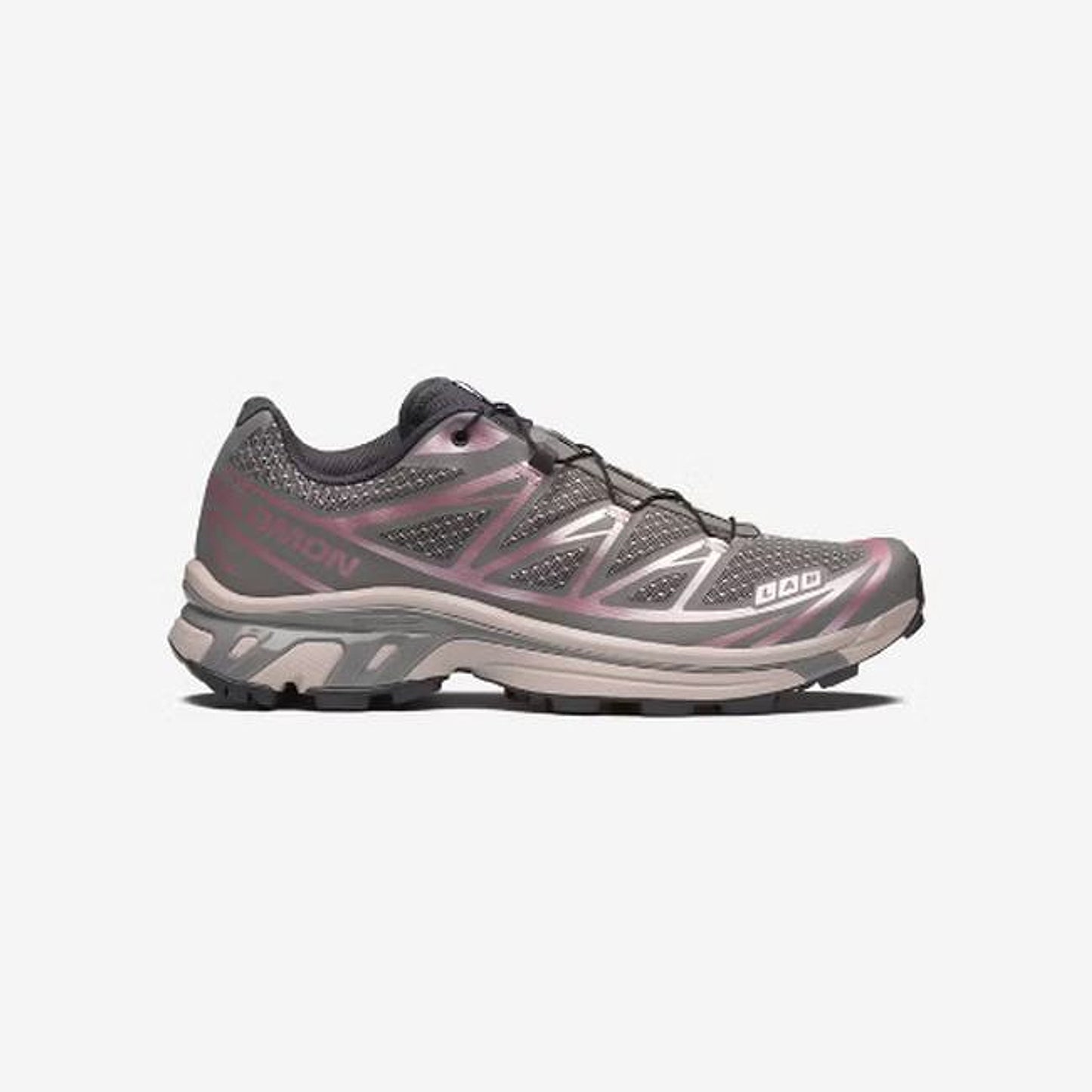 Salomon XT-6 Steel Streets - side view - Dark Grey