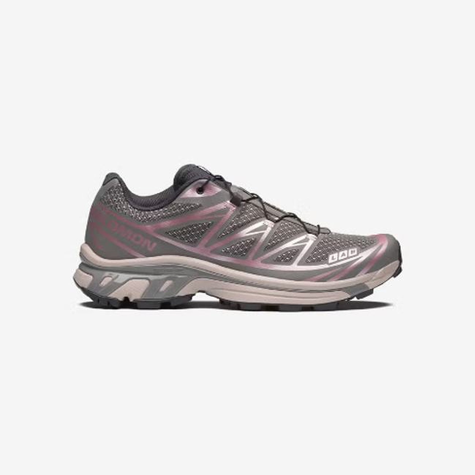 Salomon XT-6 Steel Streets - side view - Dark Grey