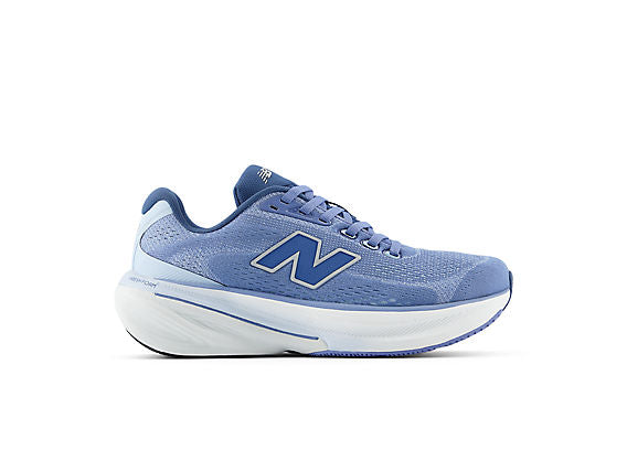 New Balance Fresh Foam X 860 v15 Women product view 2 — Fairweather Blue / Silver Metallic