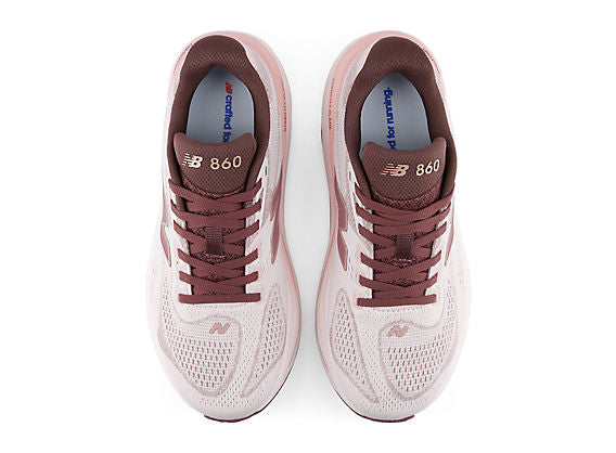 New Balance Fresh Foam X 860 v15 Women product view 4 — Pink Salt / Pebble