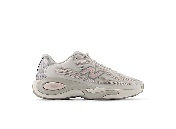 New Balance AC Runner Women product view 2 — Grey Matter / Pink Granite