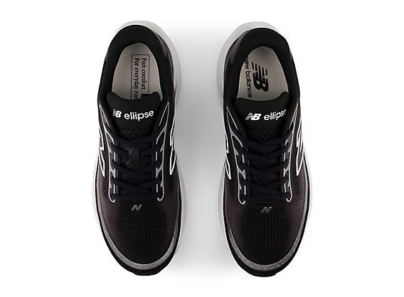 New Balance Ellipse v1 Women product view 4 — Black / Black Metallic
