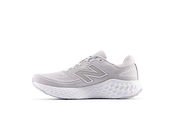 New Balance EVOZ v4 Women product view 3 — Grey Matter / Pink Heat