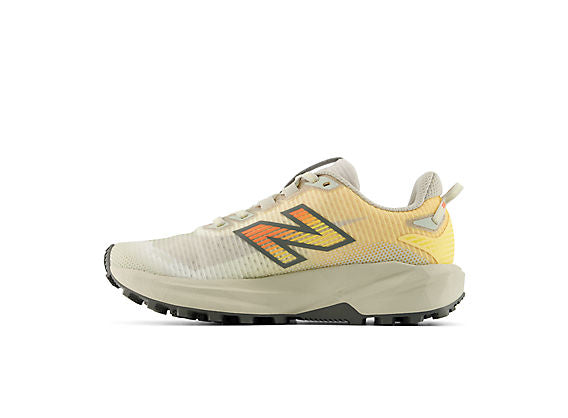 New Balance FuelCell Rebel Trail Women product view 3 — White Peach / Timberwolf