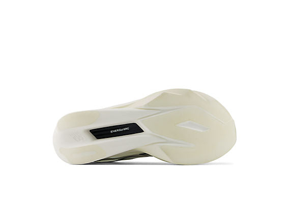 New Balance FuelCell SuperComp Elite v6 Women product view 6 — Grey Matter / Neo Flame
