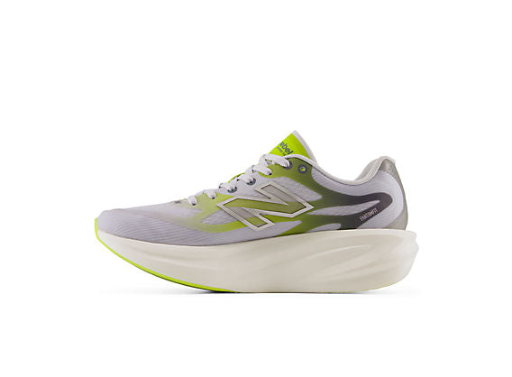 New Balance FuelCell SuperComp Rebel Women product view 3 — Fresh Air / Alkaline Green