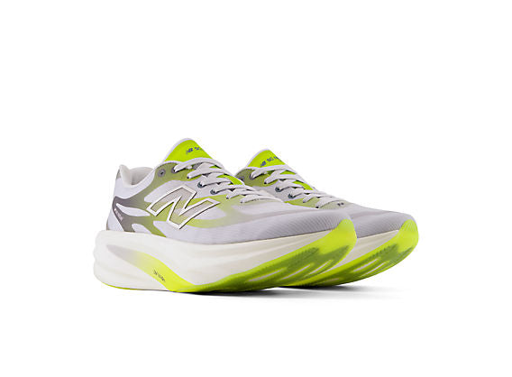 New Balance FuelCell SuperComp Rebel Women product view 5 — Fresh Air / Alkaline Green
