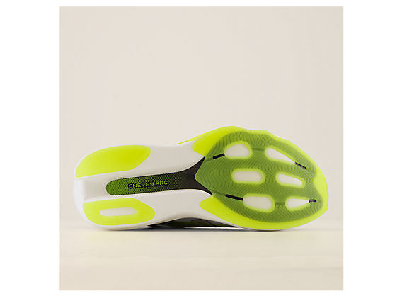 New Balance FuelCell SuperComp Rebel Women product view 6 — Fresh Air / Alkaline Green