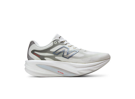 New Balance FuelCell SuperComp Rebel Women product view 2 — Sea Salt / Neo Flame