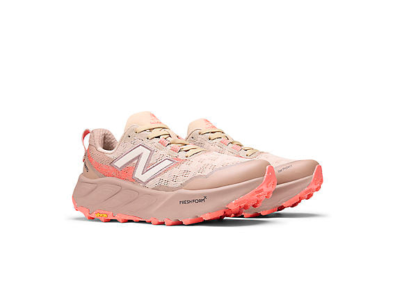 New Balance Fresh Foam X Hierro v9 Women product view 5 — Desert Clay / Urgent Red