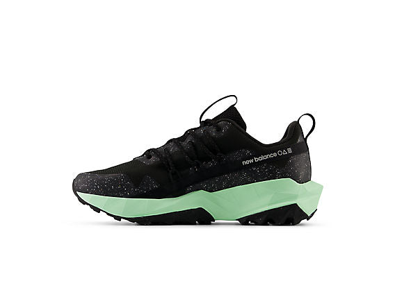 New Balance Tektrel Women product view 3 — Black / Lab Green